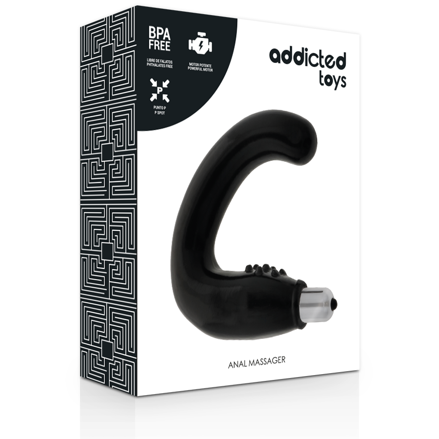 Addicted Toys - Anal massager zwart