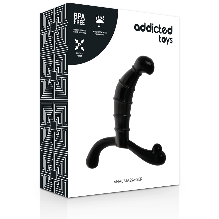 Addicted Toys - Prostate anal pleasure zwart