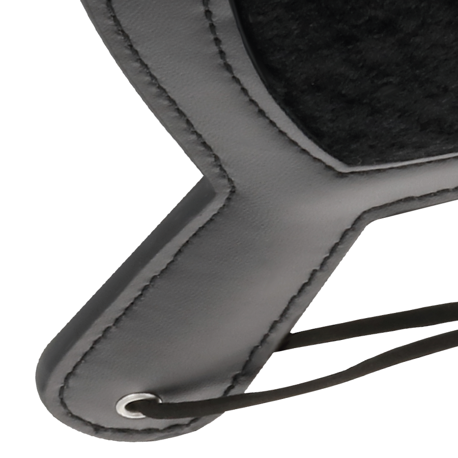 Darkness - Zwart fetish love velor paddle