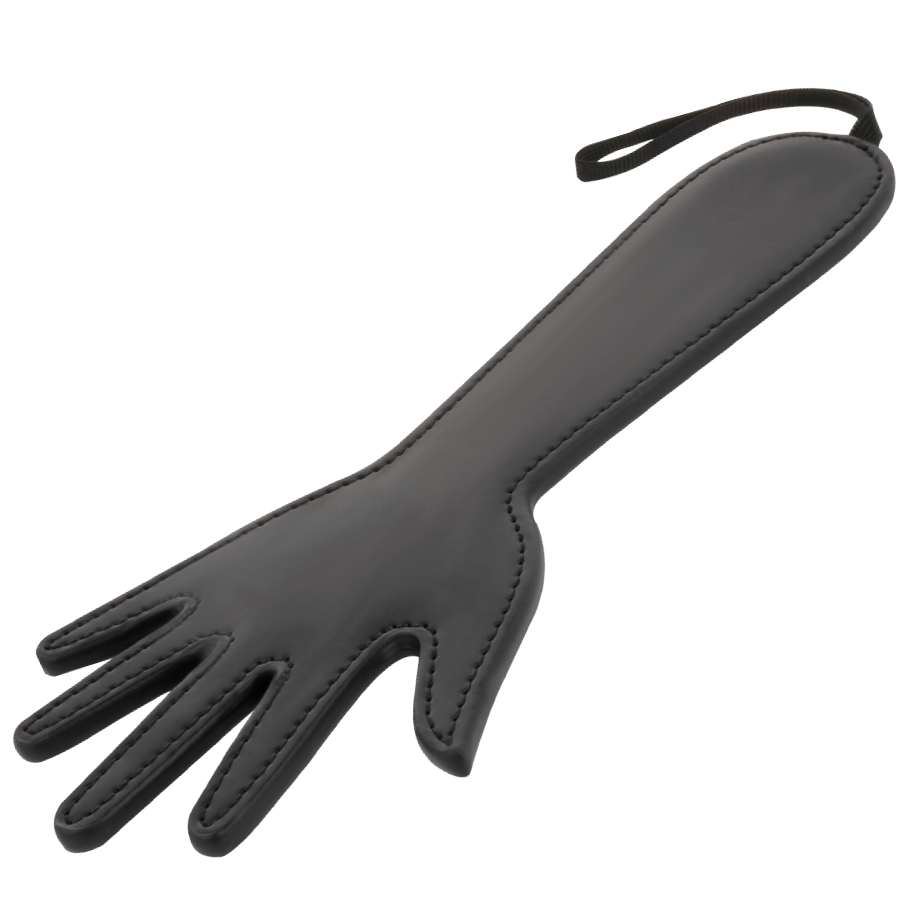 Darkness - Zwart fetish hand paddle
