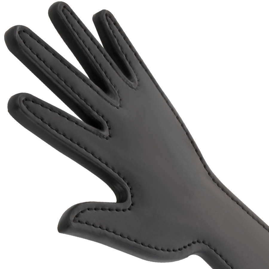 Darkness - Zwart fetish hand paddle
