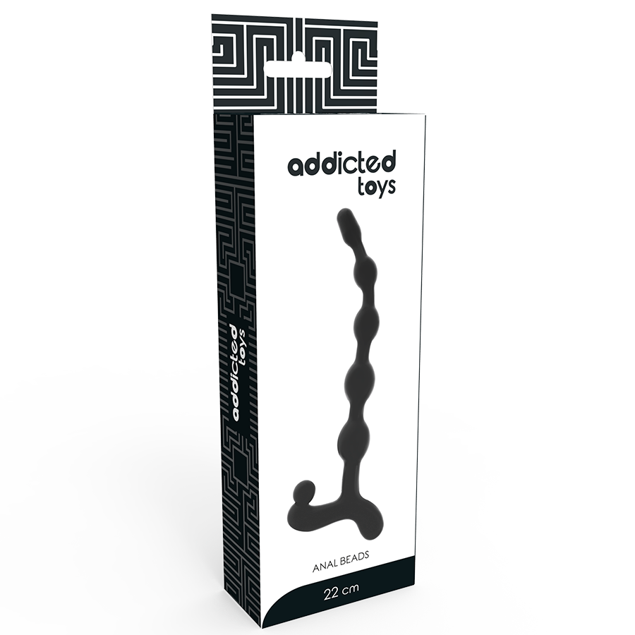 Addicted Toys - Anal balls 22 cm zwart