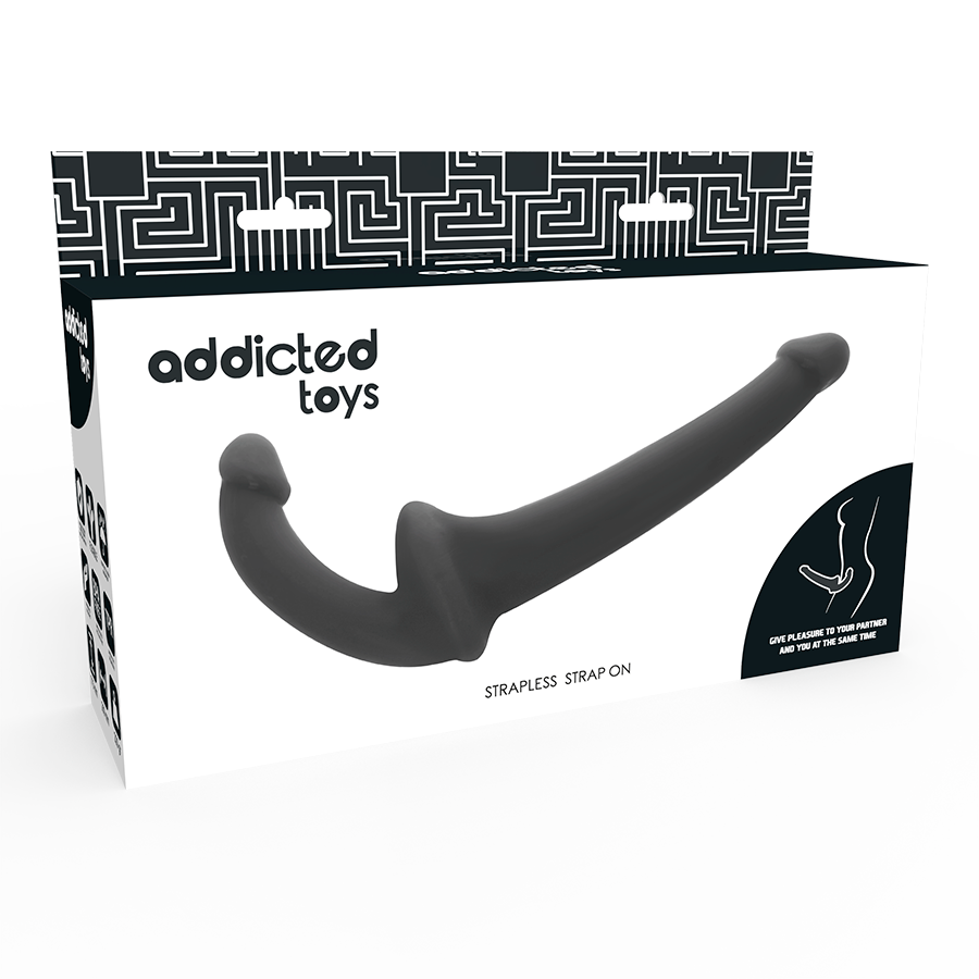 Addicted Toys - Dildo met rna s without subjection zwart