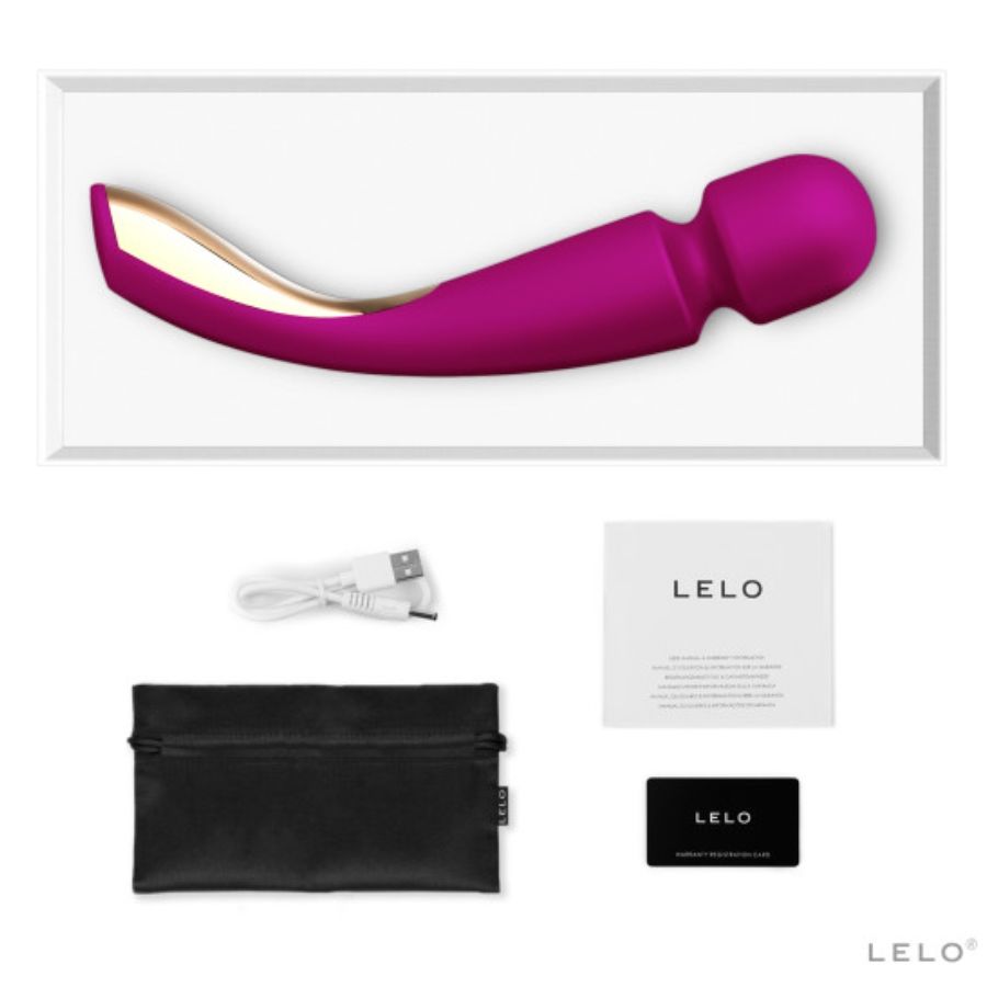 Lelo - Smart wand 2 bordeaux