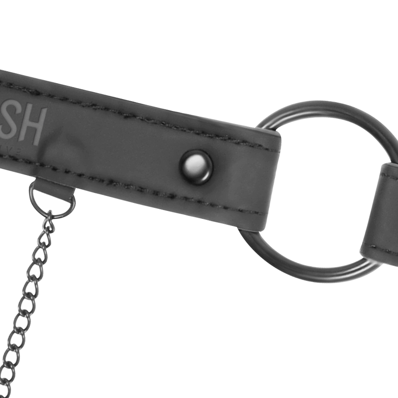 Fetish Submissive - Gag ring met nipple clamps