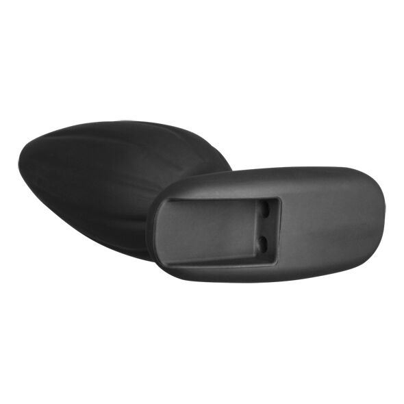 Electrastim - Siliconen zwart rocker buttplug medium