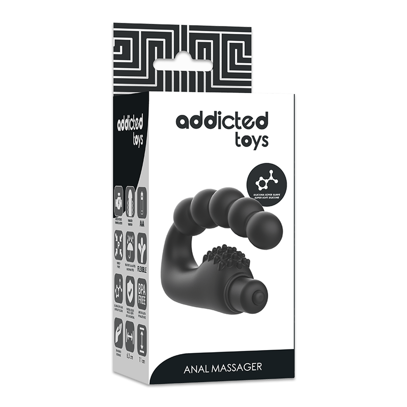 Addicted Toys - Anal massager prostatic met vibration