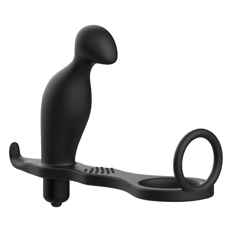 Addicted Toys - Buttplug met zwart siliconen ring 12 cm