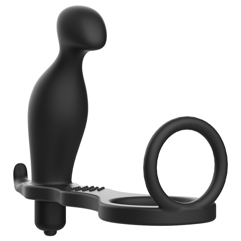 Addicted Toys - Buttplug met zwart siliconen ring 12 cm